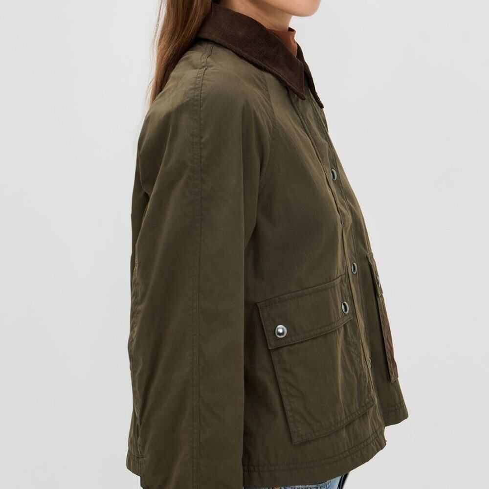 NWT Madewell Waxed Zip-Front Jacket XL - Picture 3 of 7